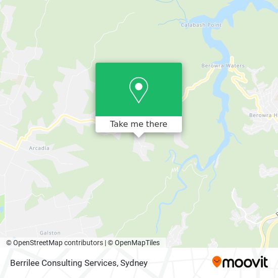 Mapa Berrilee Consulting Services