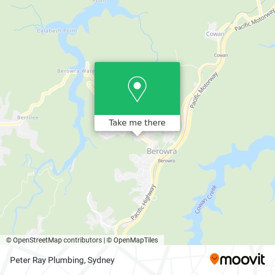 Mapa Peter Ray Plumbing