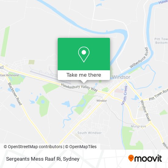 Sergeants Mess Raaf Ri map