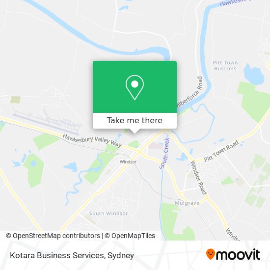 Kotara Business Services map