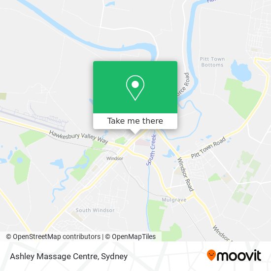 Ashley Massage Centre map