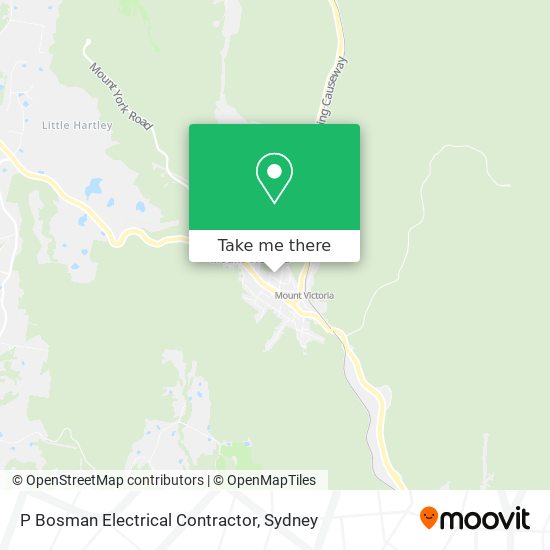 P Bosman Electrical Contractor map