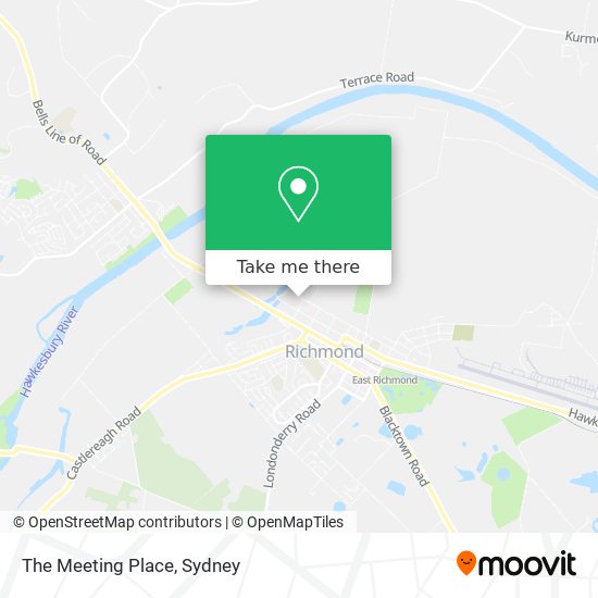 The Meeting Place map