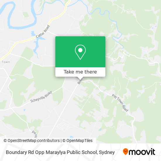 Boundary Rd Opp Maraylya Public School map