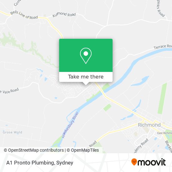 A1 Pronto Plumbing map