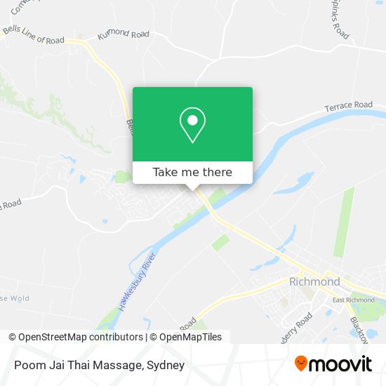 Poom Jai Thai Massage map