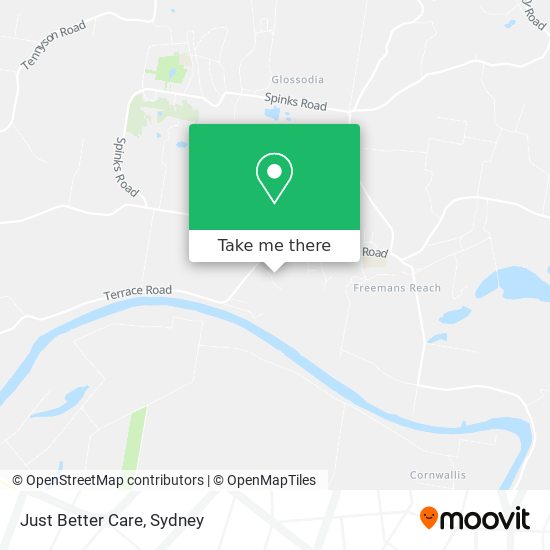 Just Better Care map
