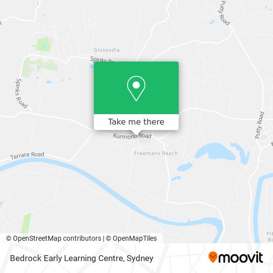 Bedrock Early Learning Centre map