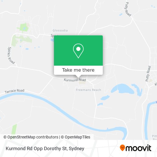Kurmond Rd Opp Dorothy St map