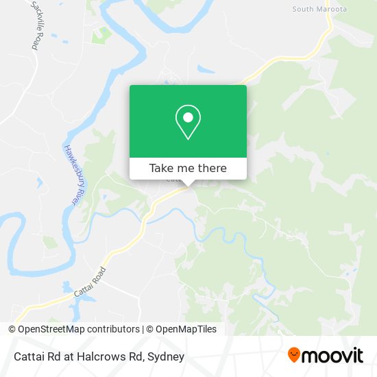 Cattai Rd at Halcrows Rd map