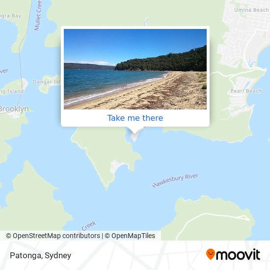 Patonga map