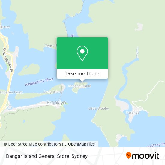 Dangar Island General Store map