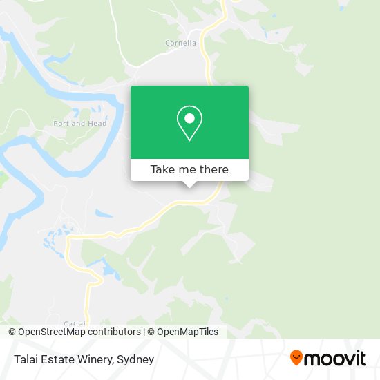 Talai Estate Winery map