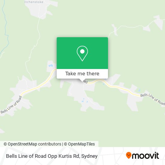 Bells Line of Road Opp Kurtis Rd map