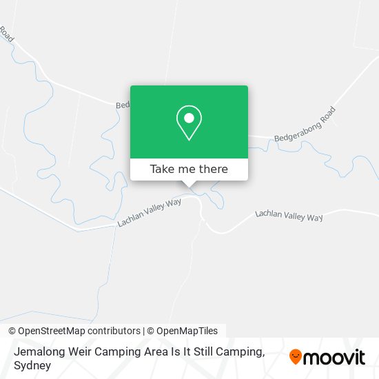 Mapa Jemalong Weir Camping Area Is It Still Camping