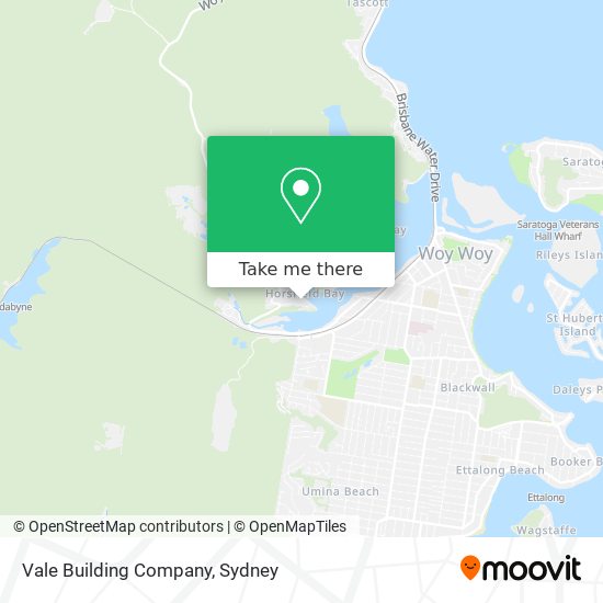 Vale Building Company map