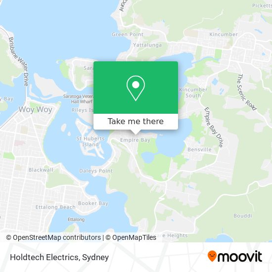 Holdtech Electrics map