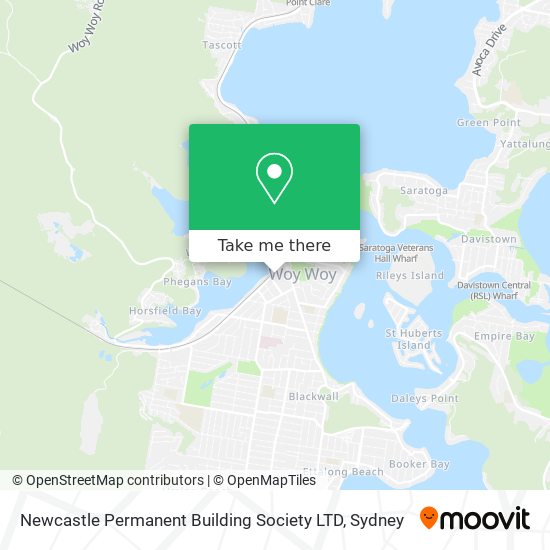Newcastle Permanent Building Society LTD map