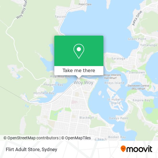 Flirt Adult Store map