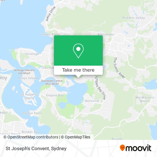 St Joseph's Convent map