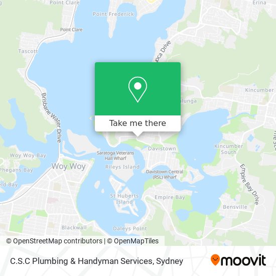 C.S.C Plumbing & Handyman Services map