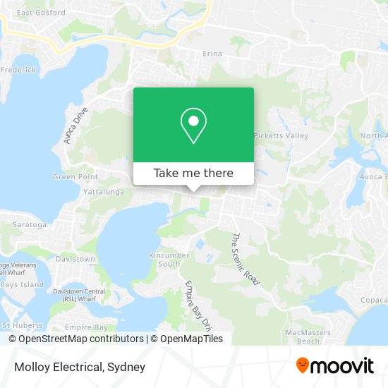 Mapa Molloy Electrical