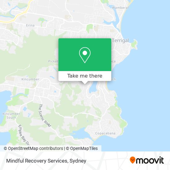 Mapa Mindful Recovery Services