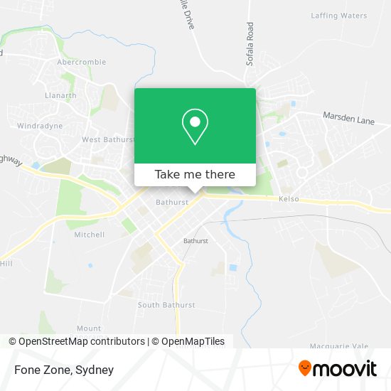 Fone Zone map