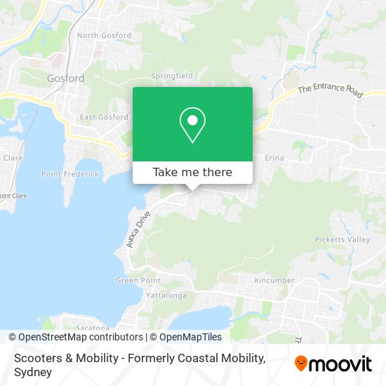 Scooters & Mobility - Formerly Coastal Mobility map