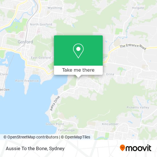 Mapa Aussie To the Bone