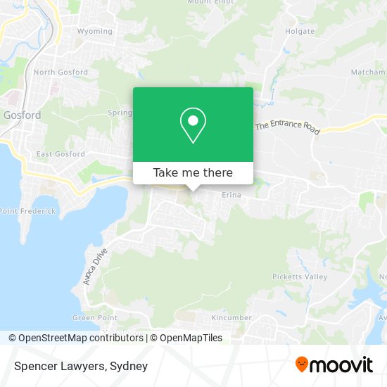 Spencer Lawyers map