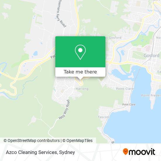 Azco Cleaning Services map