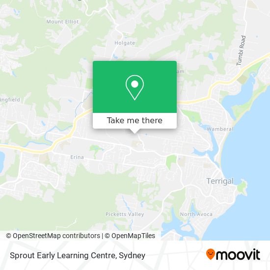 Mapa Sprout Early Learning Centre