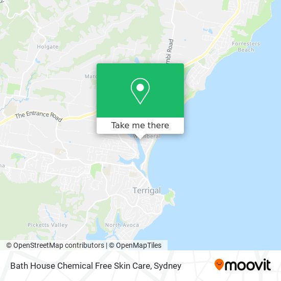 Bath House Chemical Free Skin Care map