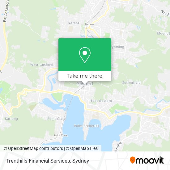 Trenthills Financial Services map