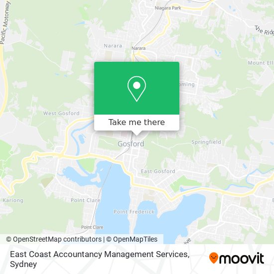 East Coast Accountancy Management Services map