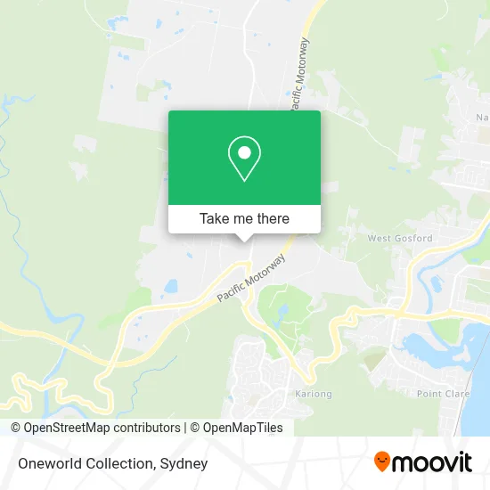 Mapa Oneworld Collection