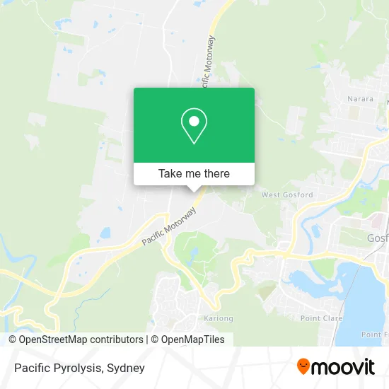 Mapa Pacific Pyrolysis