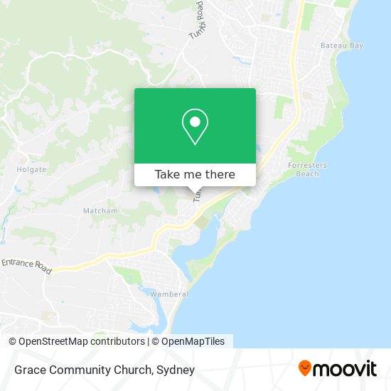 Grace Community Church map