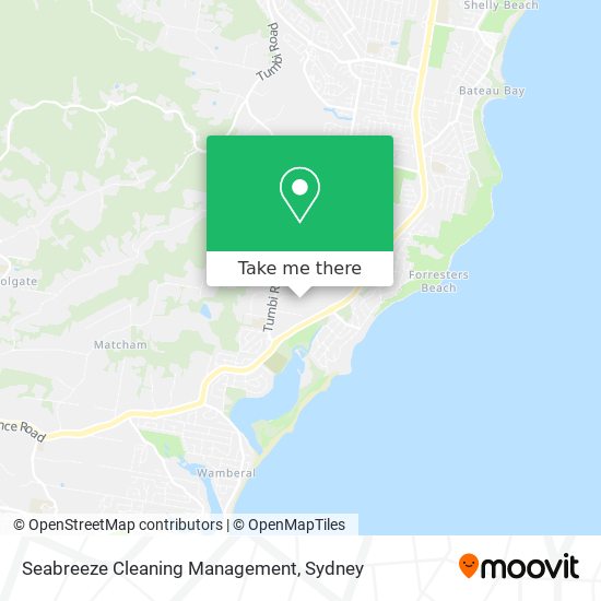 Seabreeze Cleaning Management map