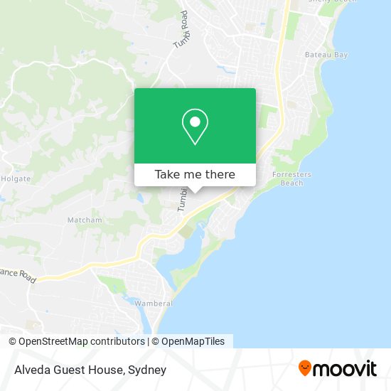Alveda Guest House map