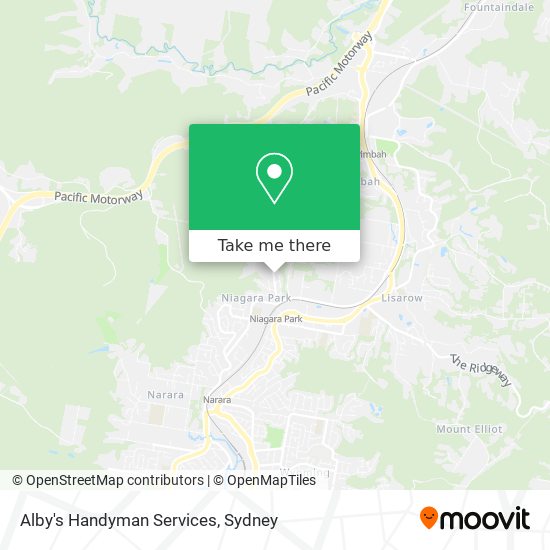 Alby's Handyman Services map