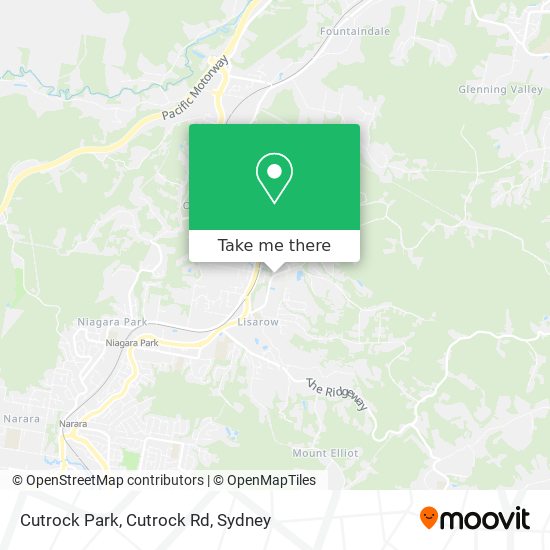 Cutrock Park, Cutrock Rd map