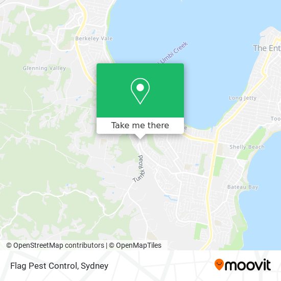 Flag Pest Control map