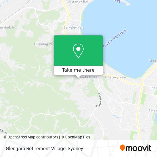 Glengara Retirement Village map