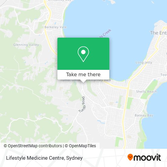 Lifestyle Medicine Centre map