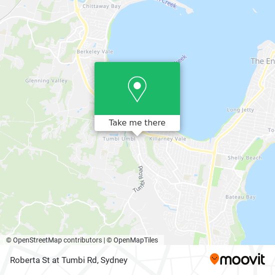 Roberta St at Tumbi Rd map