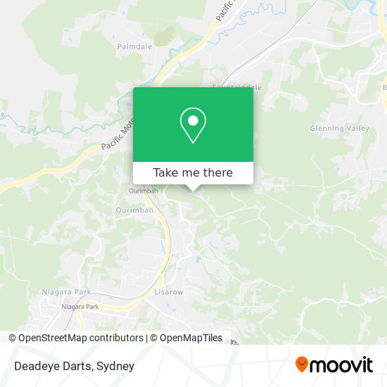 Deadeye Darts map