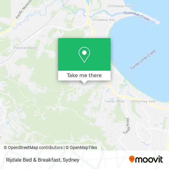 Rijdale Bed & Breakfast map