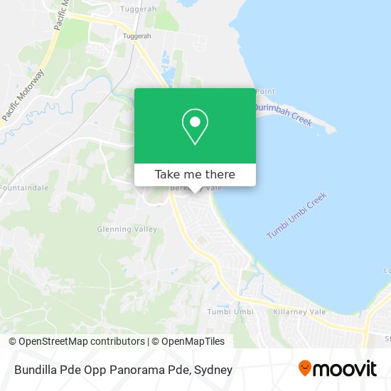 Mapa Bundilla Pde Opp Panorama Pde